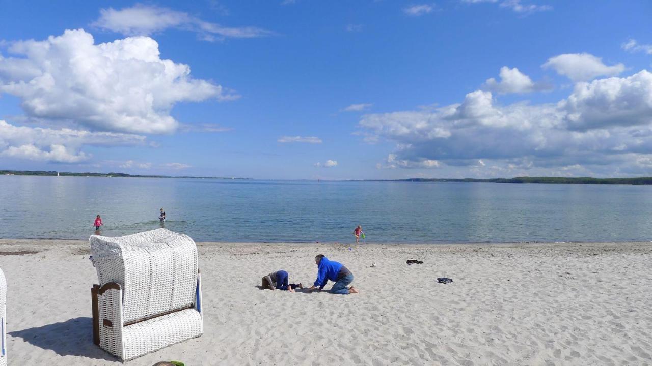 Seeblick I - Geraeumige 90Qm - Ganzes Haus - 50M Zum Naturstrand - Mit Terrasse Und Grossem Garten - Kueche Neu Глюксбург Екстер'єр фото